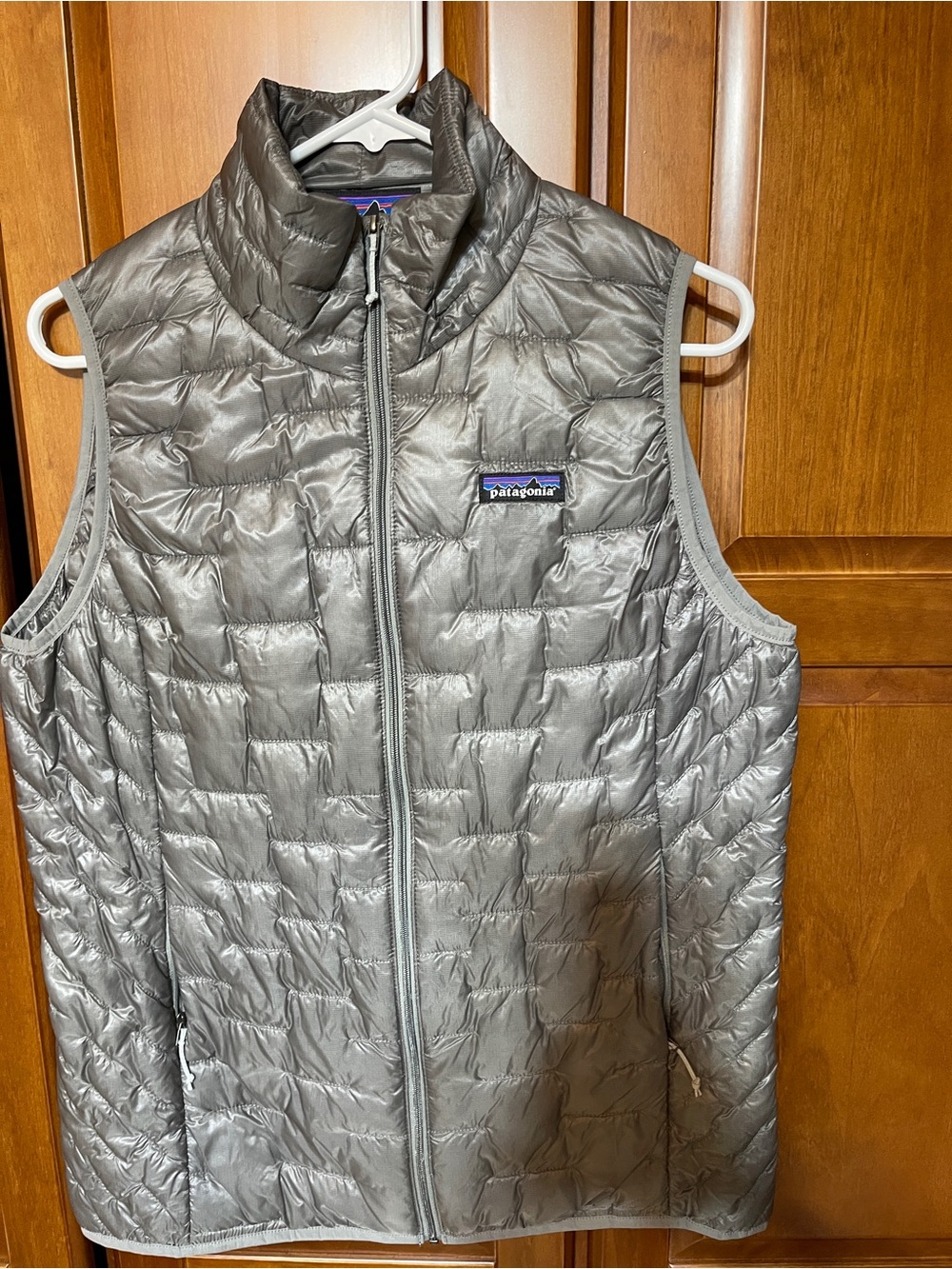 Patagonia Silver Quilted Down Vest - Women's
